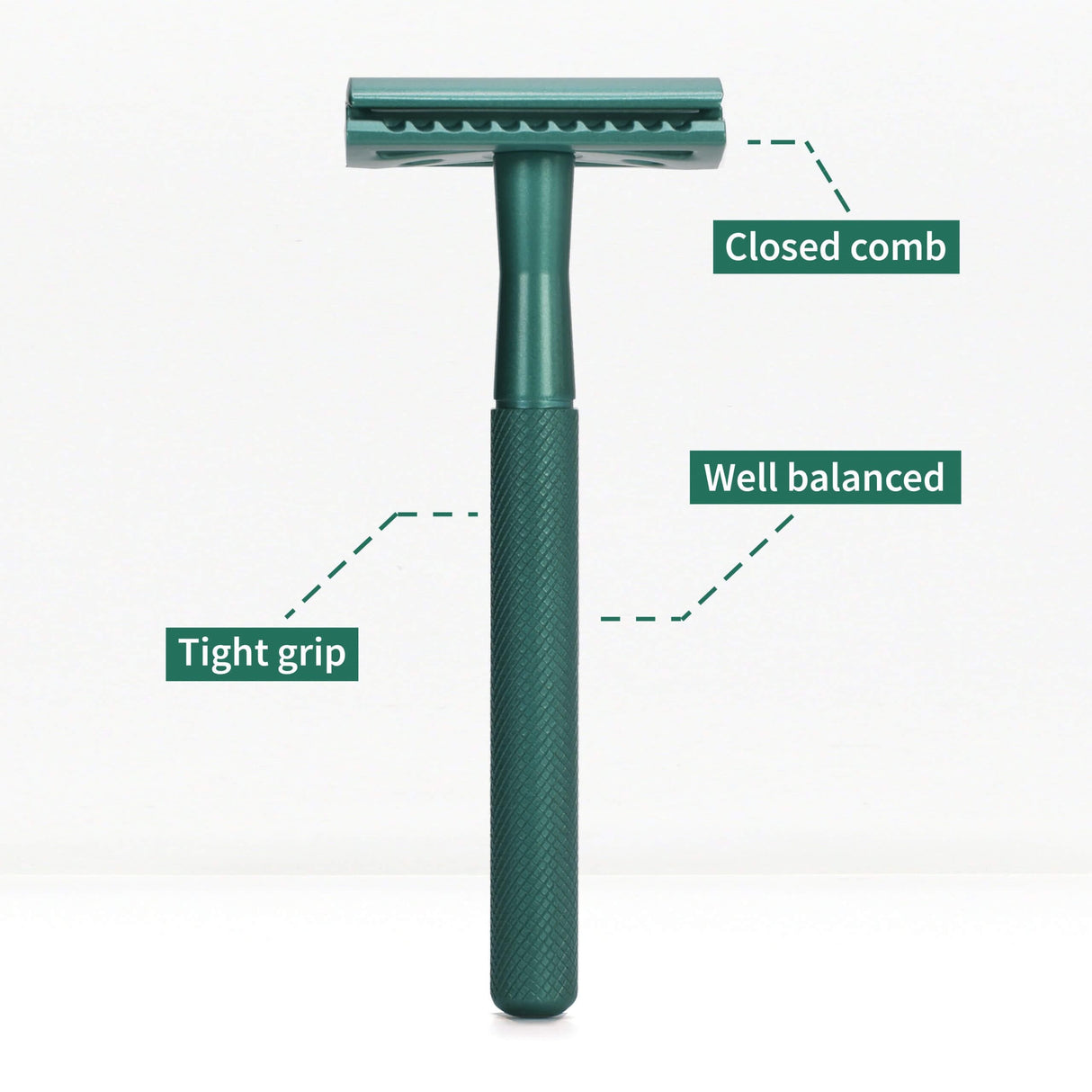 Bambaw Safety Razor - Sea Green