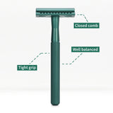 Bambaw Safety Razor - Sea Green