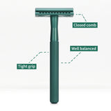 Bambaw Safety Razor - Sea Green