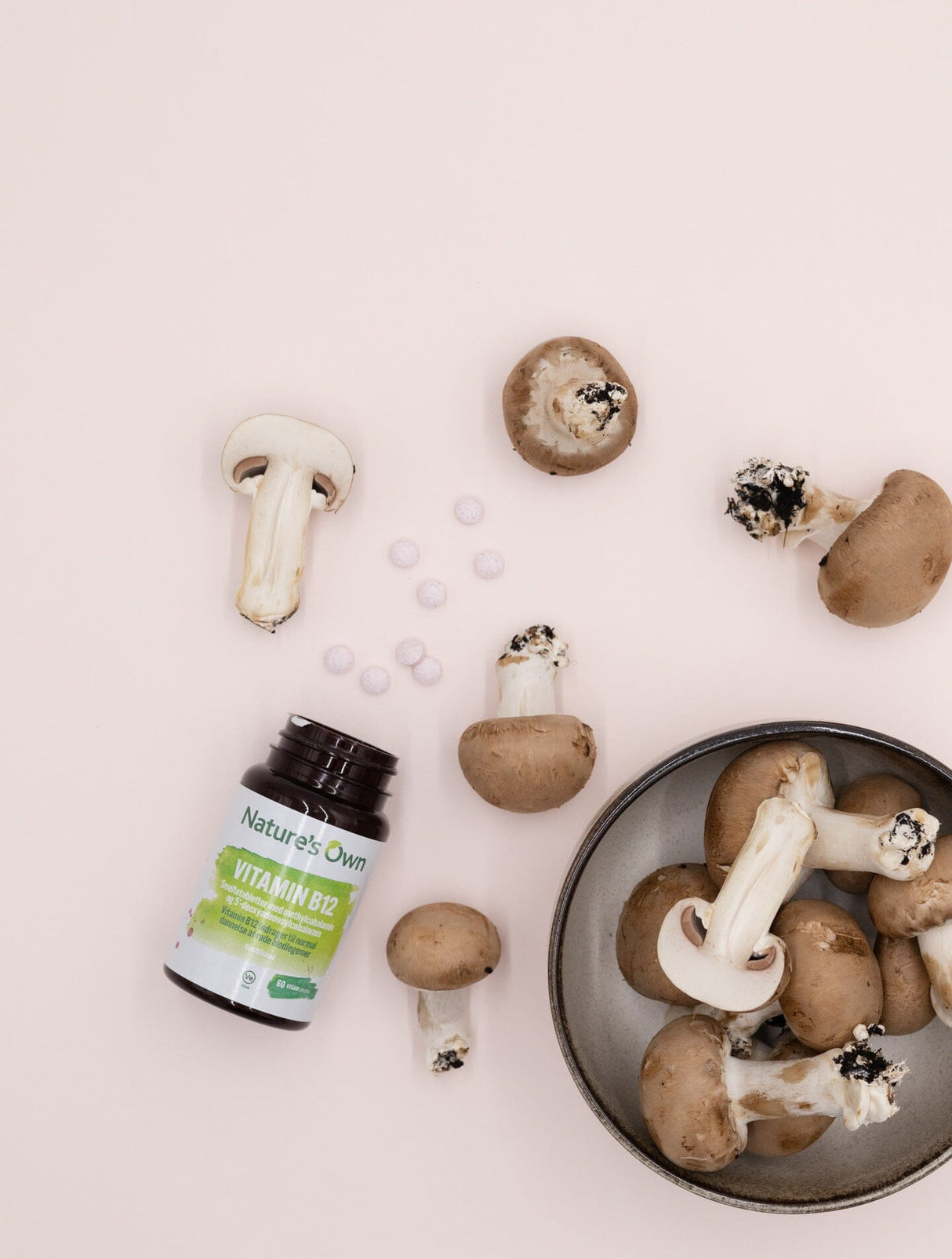 Nature's Own Vitamin B12 Vegan smeltetablet - 60 stk