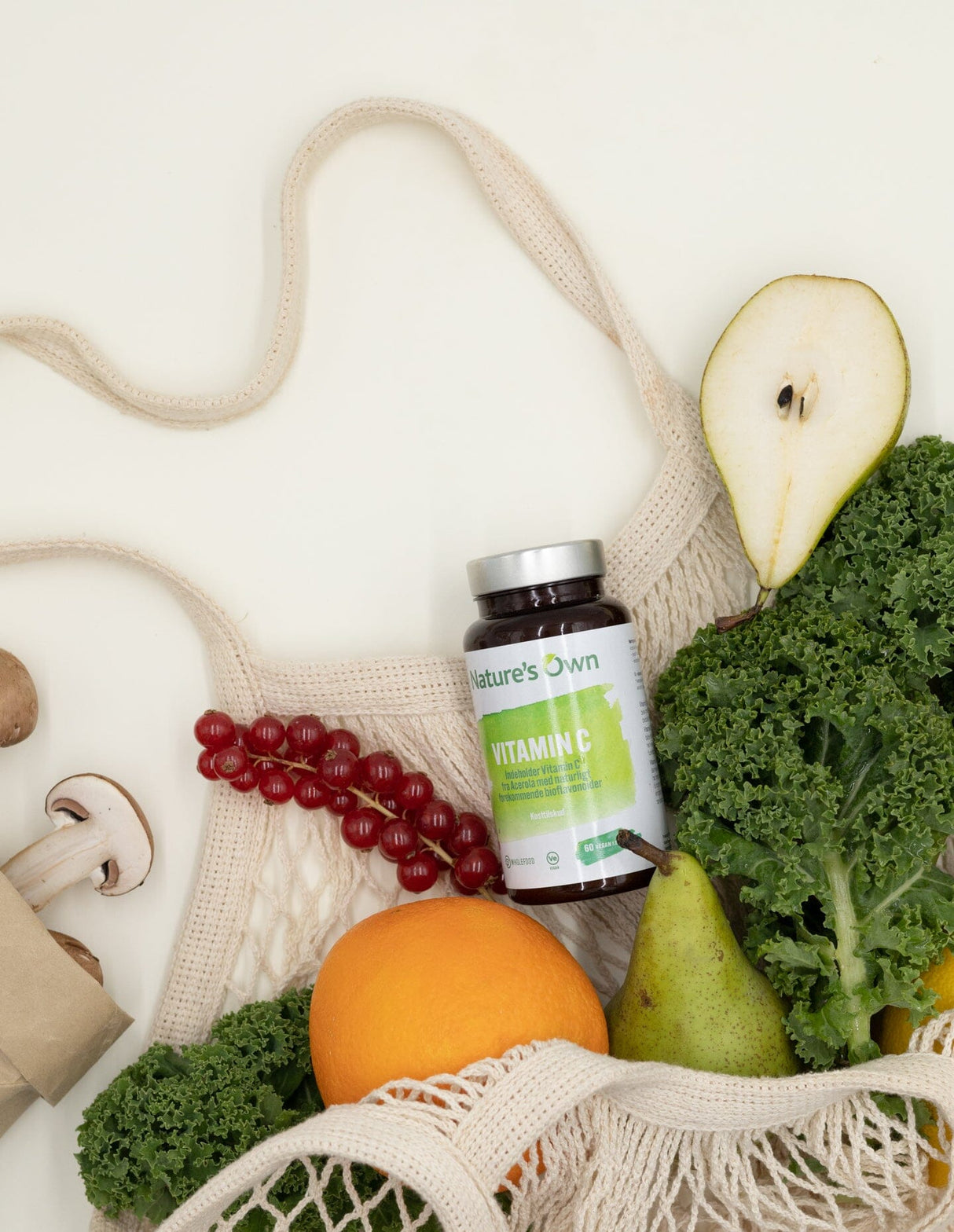 Nature's Own Vitamin C 60 kapsler