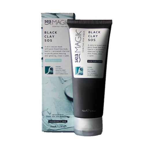 Sea Magik Sort Ler SOS Ansigtsmaske SOS 75ml