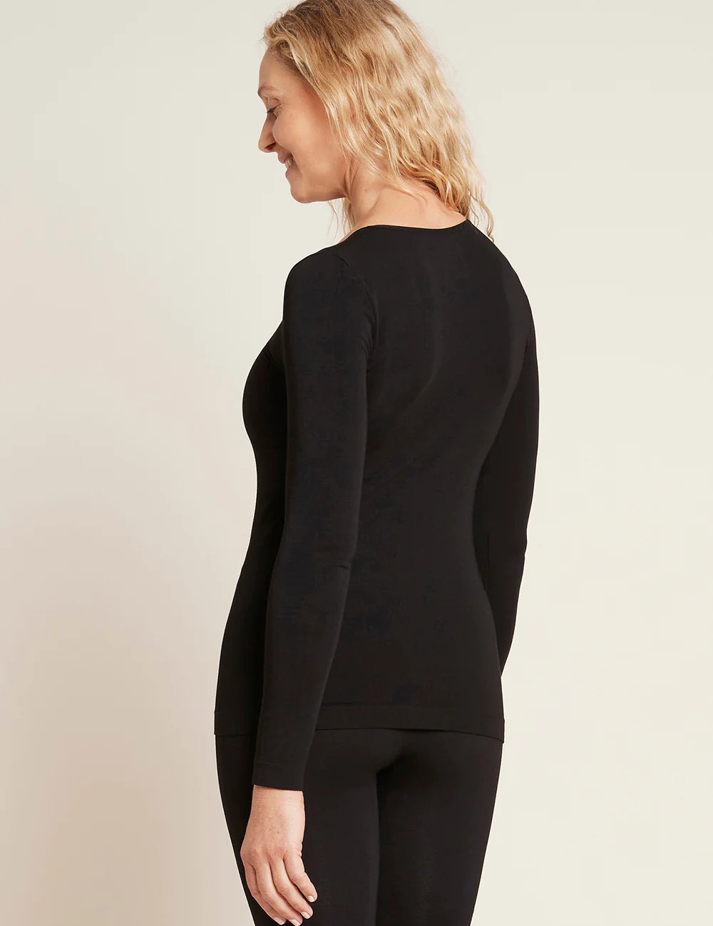 Boody Long Sleeve Top Bambus Sort