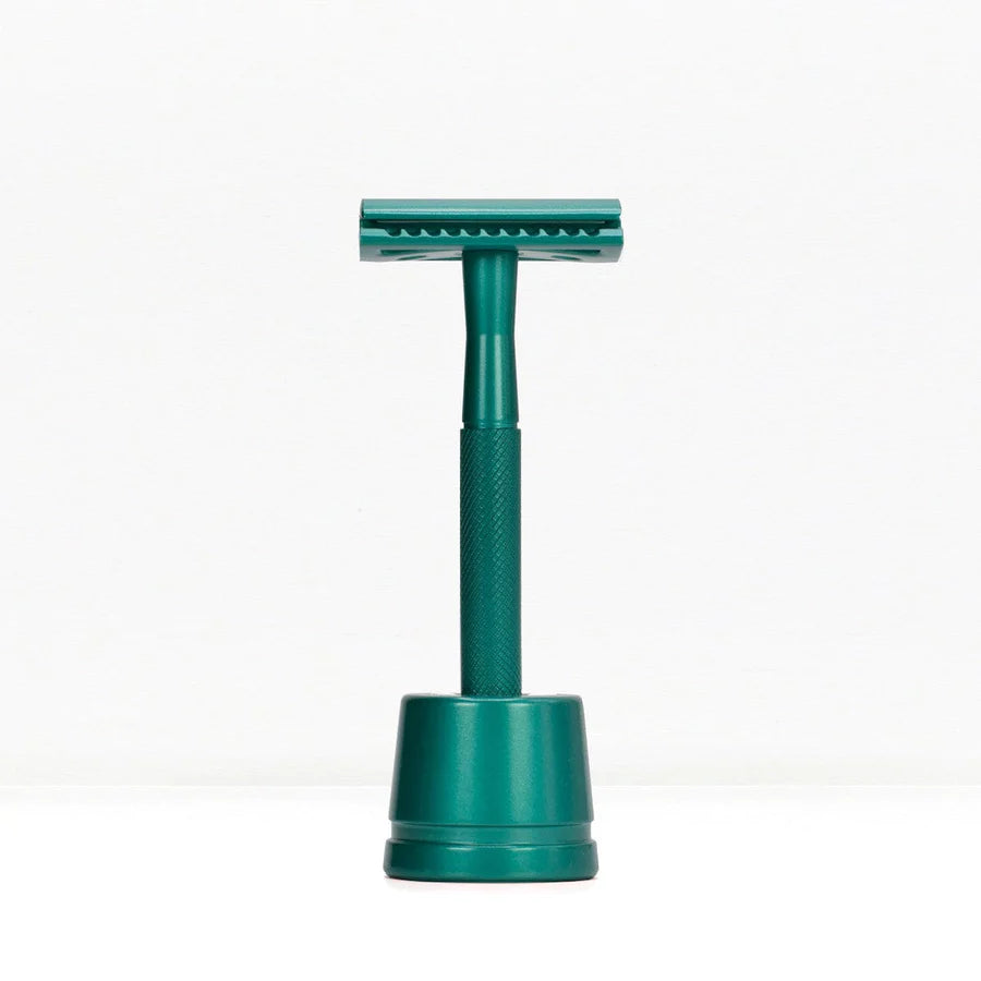 Bambaw Safety Razor Med Holder - Sea Green