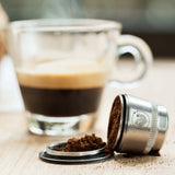 Genanvendelig kaffekapsel i stål – til Nespresso