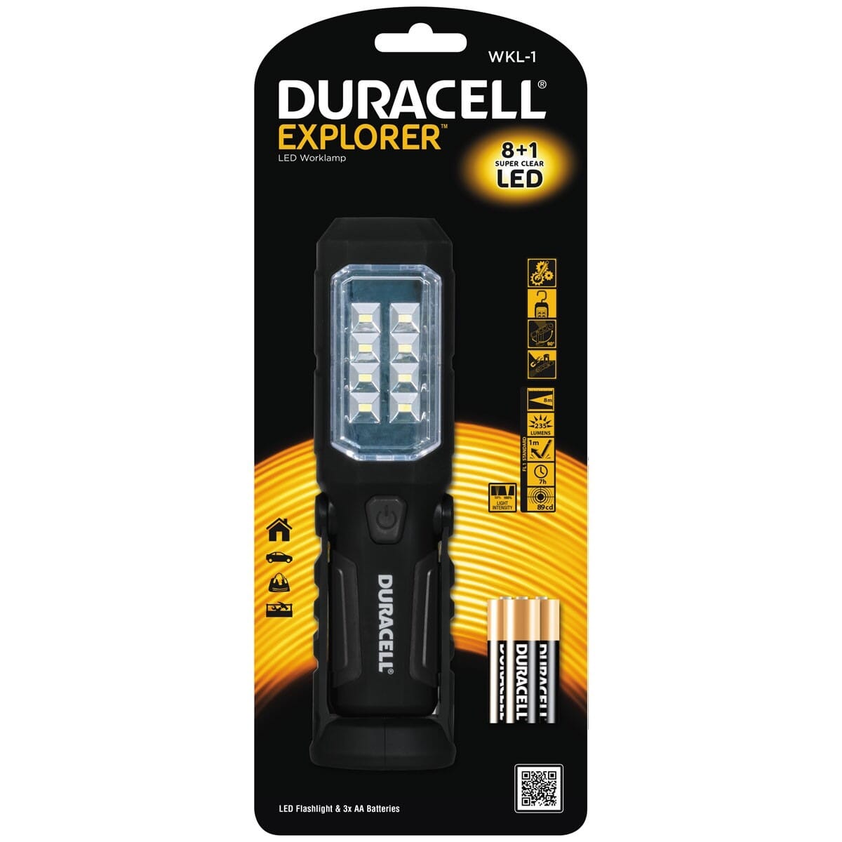 Duracell Explorer- LED Arbejdslampe 235lm