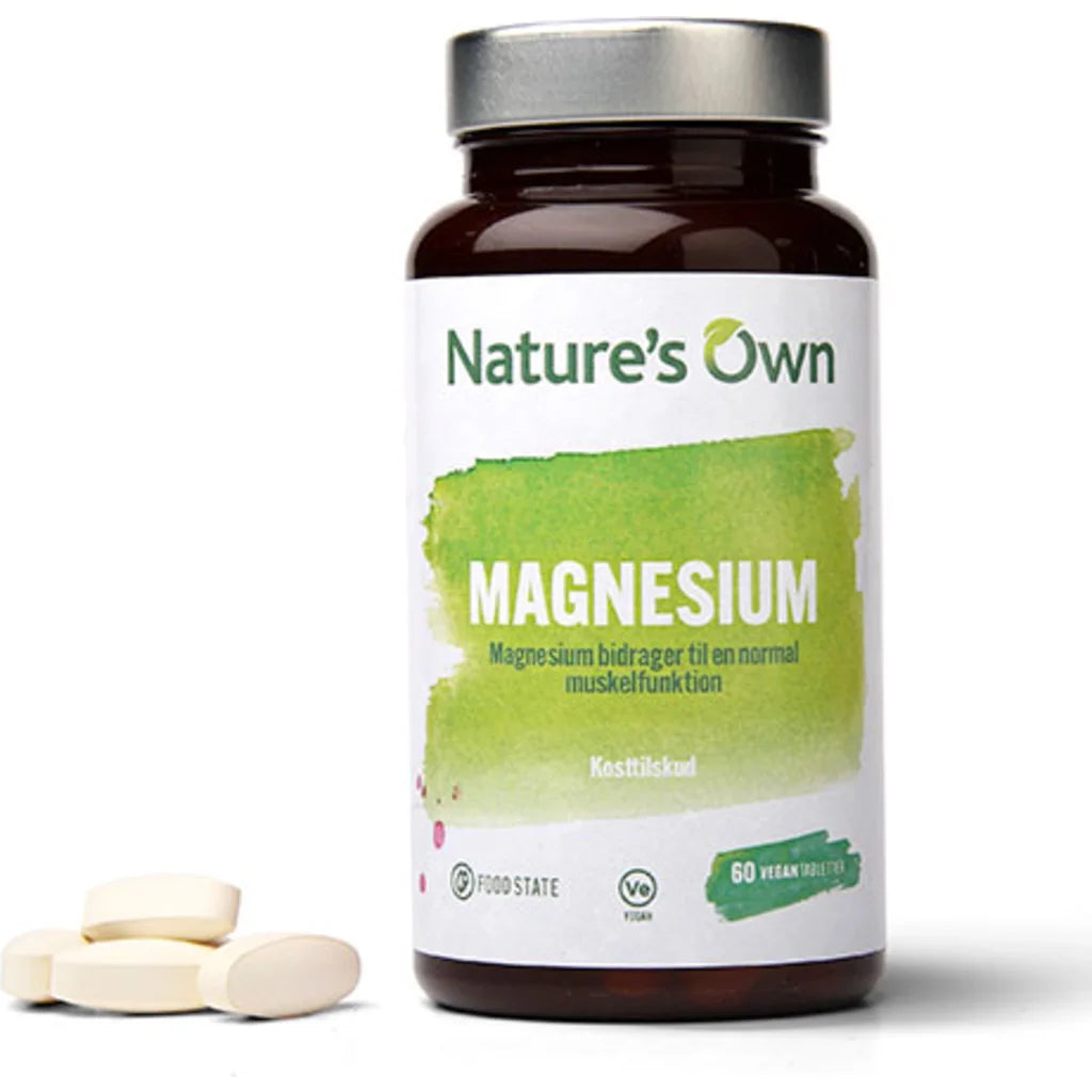 Nature's Own Magnesium - 60 kapsler