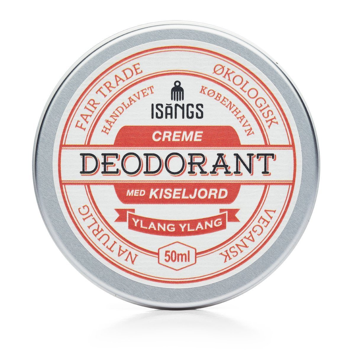 Isangs Creme Deodorant med Kiseljord - Ylang Ylang Isangs 