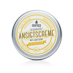 Isangs Ansigtscreme med Havtorn - Cedertræ Suztain A/S