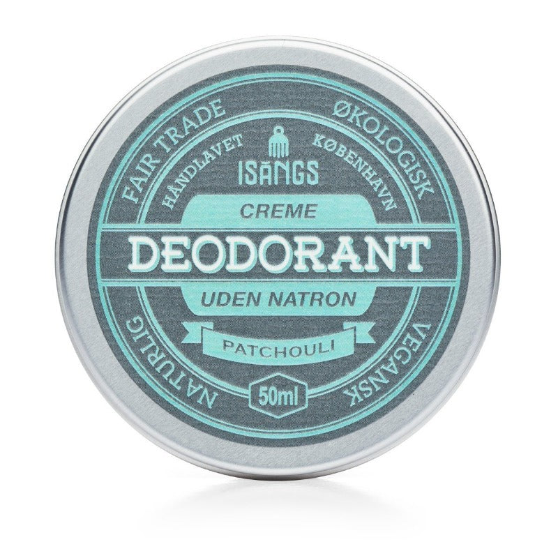 Isangs Creme Deodorant uden Natron - Patchouli Isangs 