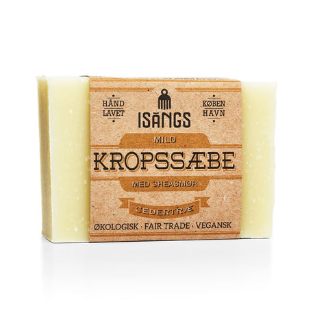 Isangs Mild Kropssæbe med Sheasmør - Cedertræ Isangs 